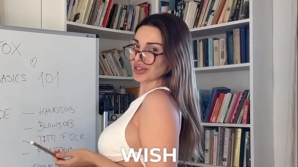 Sex Lesson with Miss Fox – how to make him EXPLODE