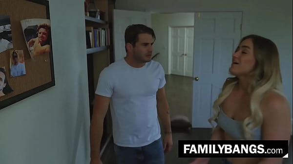 FamilyBangs.com ⭐ Over Protector Stepbrother Hammers his Bad Gal Sis, Nathan Bronson, Kenzie Madison